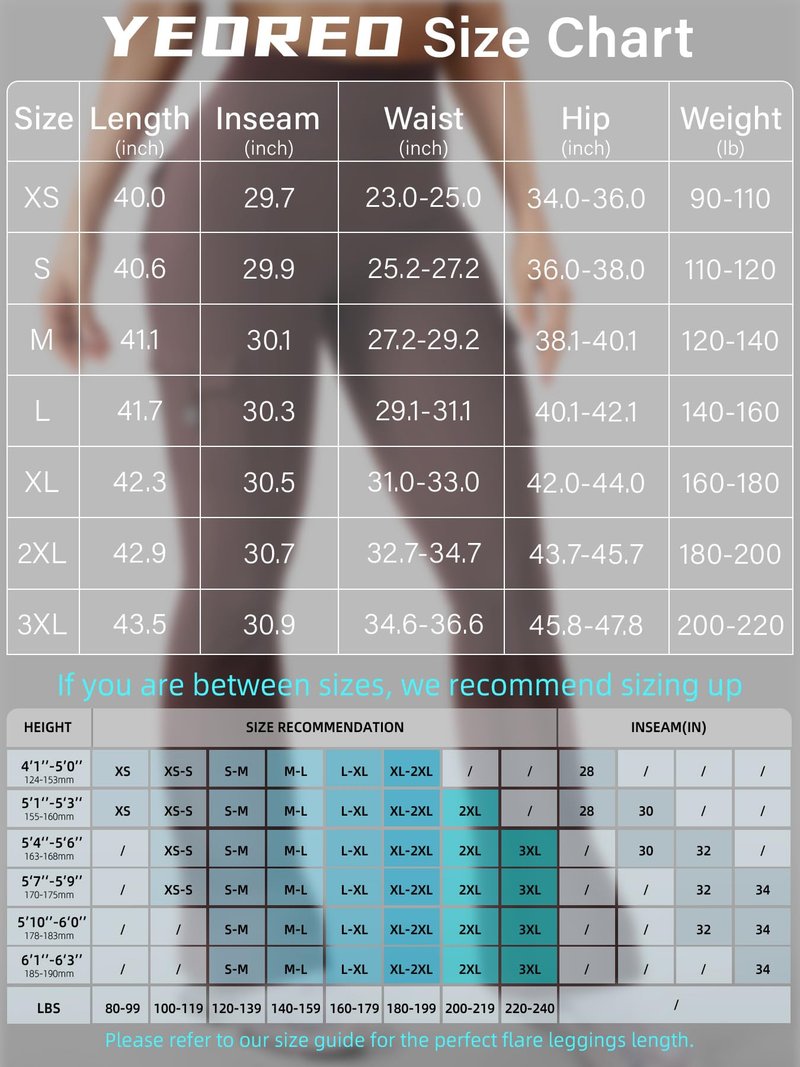 YEOREO CoreFlex Women Workout Flare Leggings with Pockets Hidden Scrunch High Waisted Cargo Gym Yoga No Front Seam Leggings Brown XL