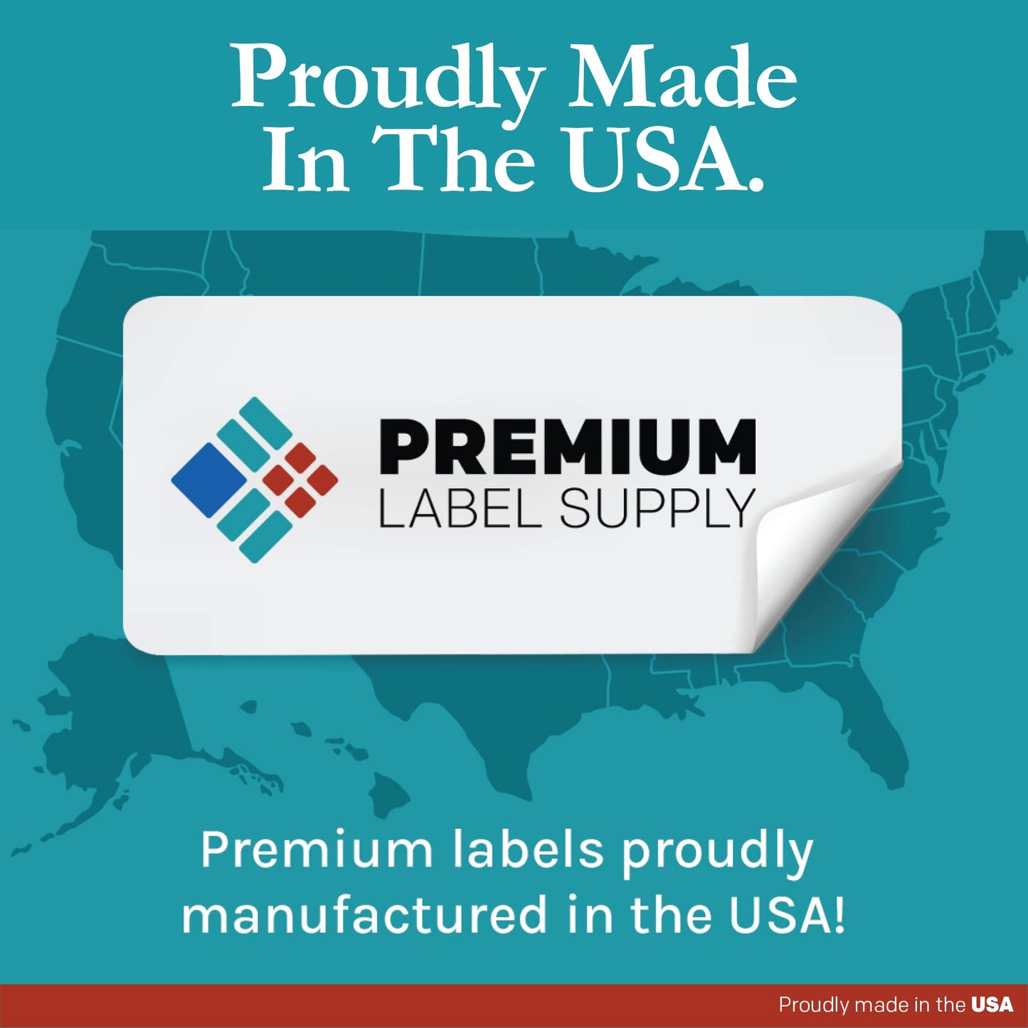 Premium Label Supply White Sticker Labels – 2" x 1.5" – Laser/Inkjet Compatible – (18 per Sheet), 25 Sheets – 450 Total Adhesive Labels
