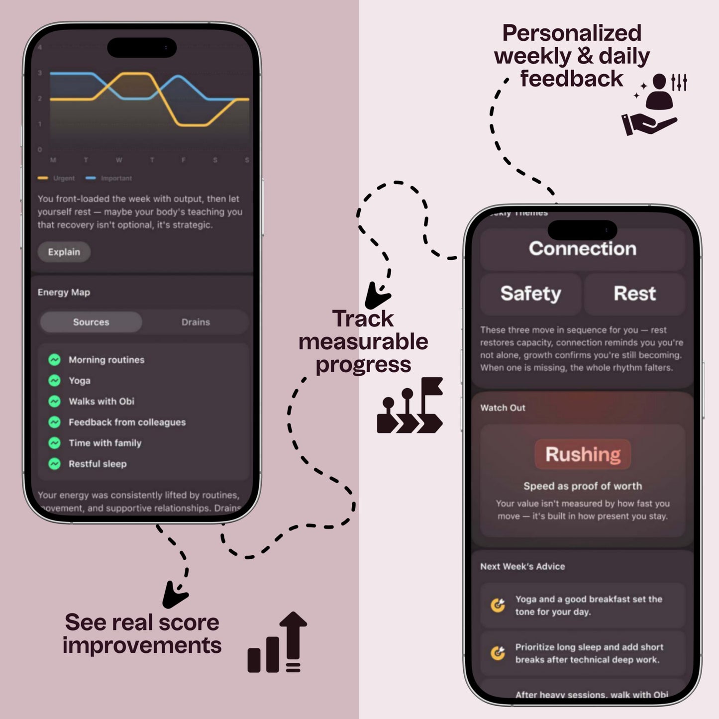 Goodly Guided Mental Health Journal and Mood Tracker for Women and Men - Daily Wellness Journal with Prompts, Anxiety Relief Therapy Notebook, Self Care Feelings Tracker, Planner with Productivity App