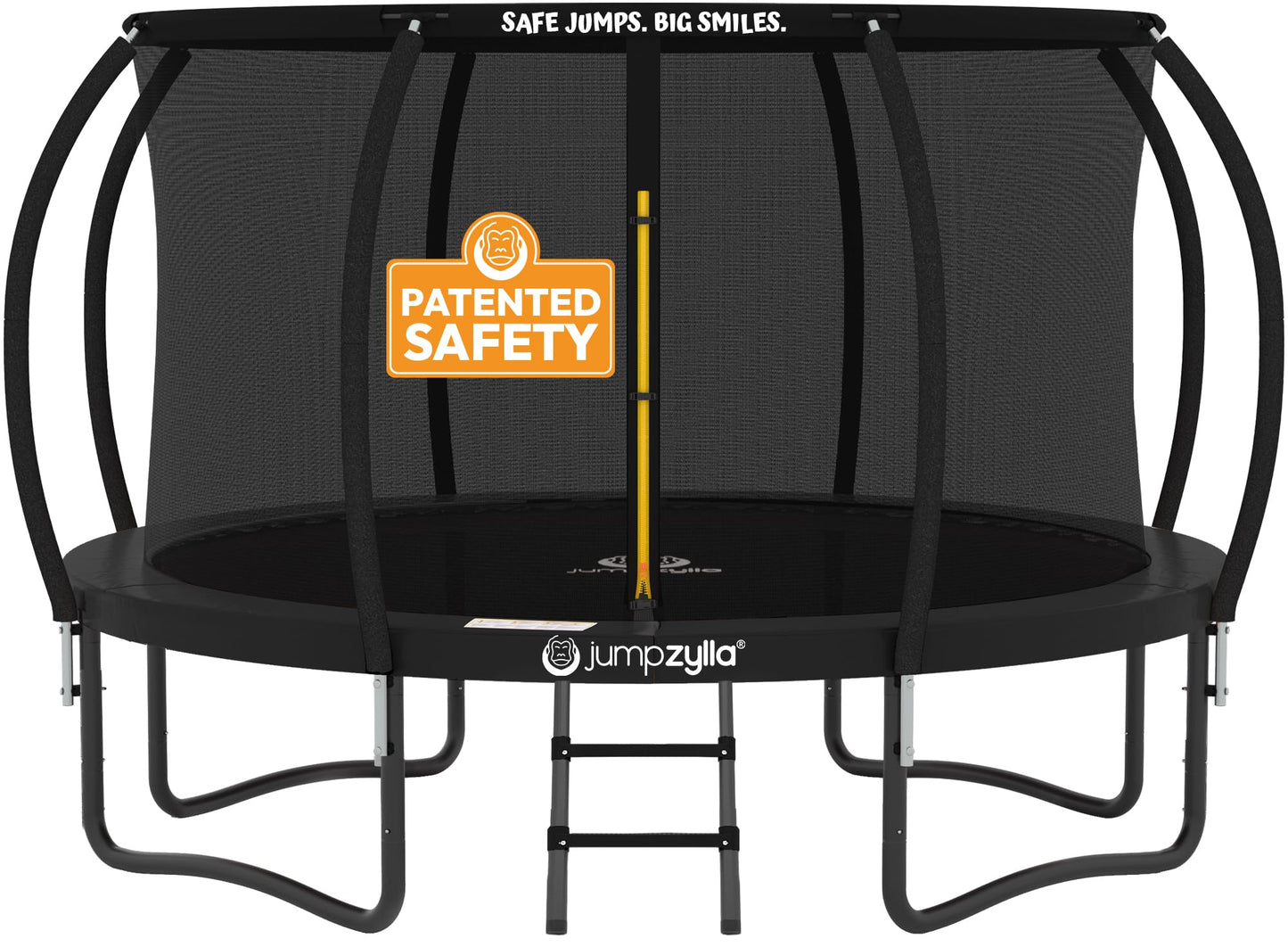 Jumpzylla Outdoor Trampoline with Net for Kids 8FT 10FT 12FT 14FT 15FT 16FT