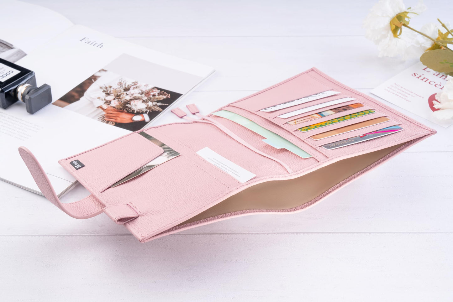 Premium Leather B6 Notebook Cover - Universal Fit for Stalogy, Midori MD, Leuchtturm1917 & More, with Pen Loop,Card Slots, Bookmarks & Back Pocket