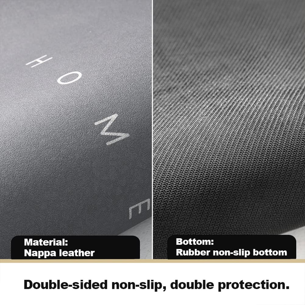 HelloTree 2Pcs Ultra Soft Napa Skin Bath Mat and U-Shaped Toilet Rug, Water Absorbent and Non Slip Shower Bath Rug for Bathroom, Tub and Shower - 20"x32"+20"x24", Dark Grey