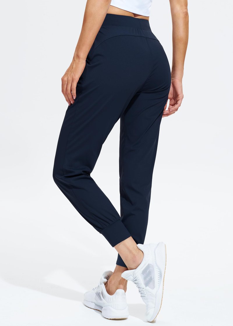 Libin Joggers for Women Tall/Regular/Petite Dance Sweatpants Athletic Workout Trousers Pants Tapered Casual Teacher Yoga Pants for Running Golf Work Cloths, Navy XXL