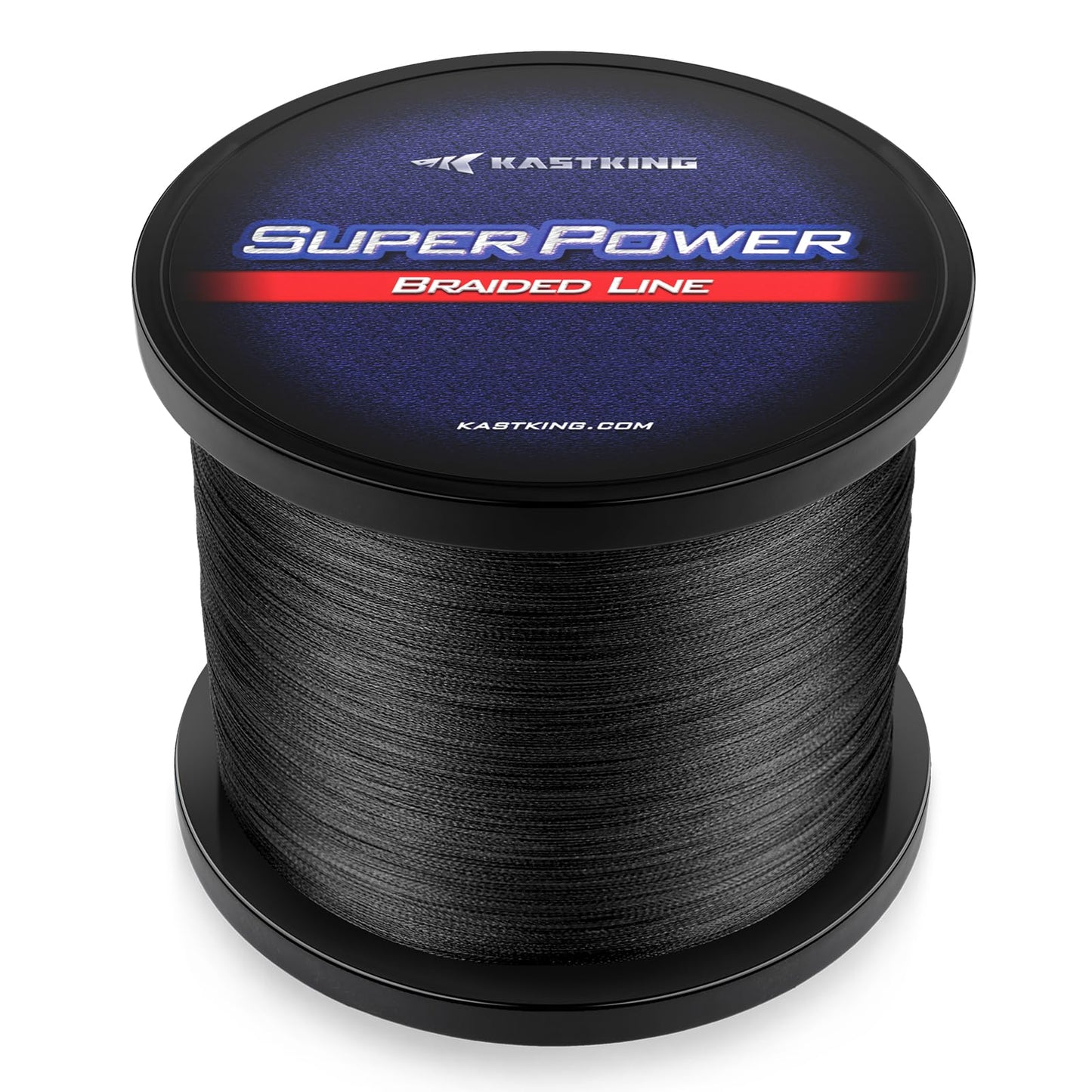 KastKing Superpower Braided Fishing Line, Black, 50LB, 300+27 Yds