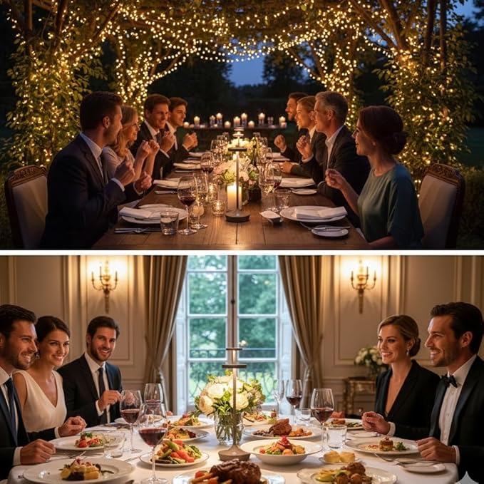 Cordless Table Lamp Rechargeable - 6000mAh LED Battery Operated Table Light - Portable Touch Dimmable Outdoor Waterproof Table Lamps for Patio Restaurant Dining (2 Rust)