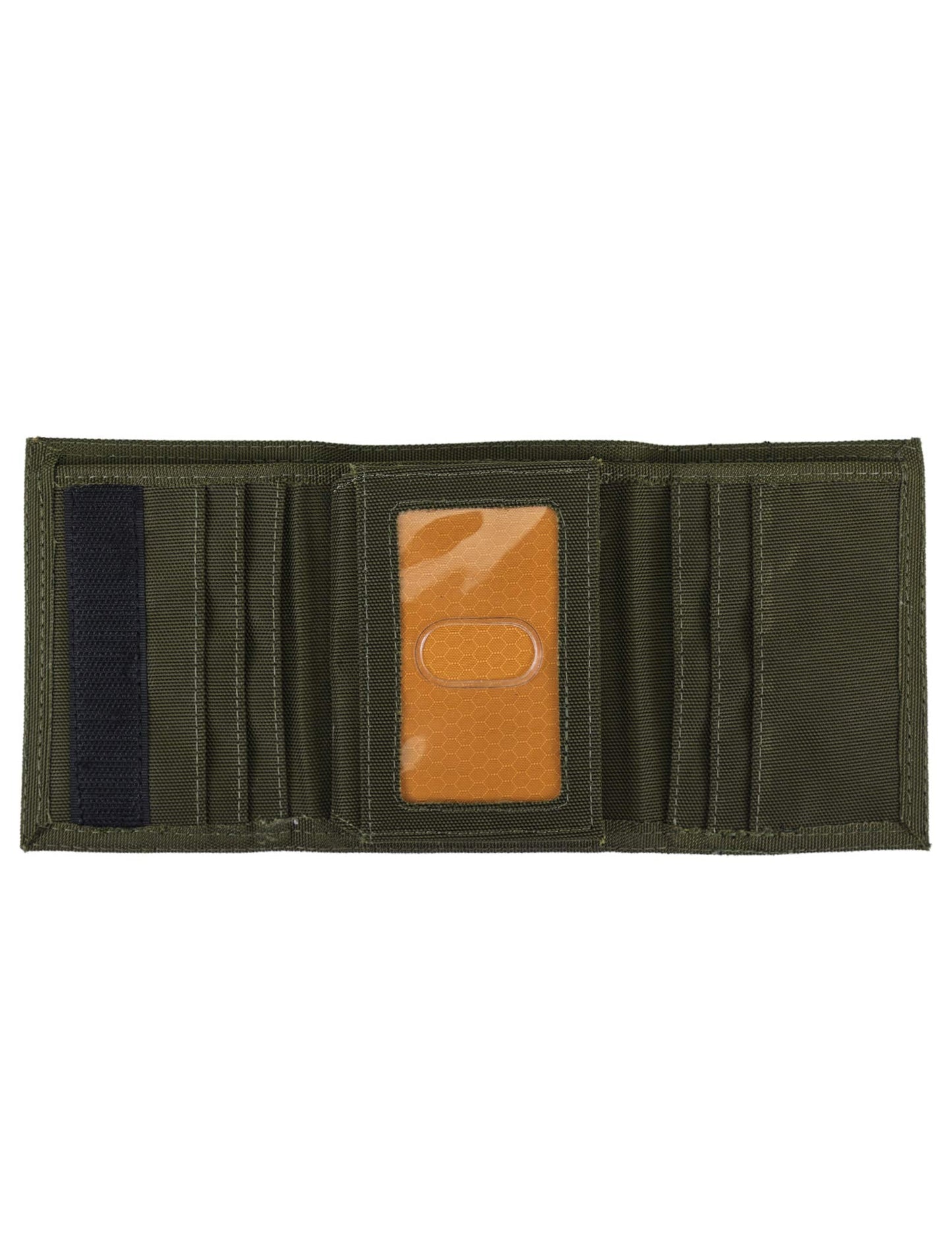Timberland PRO Men's Cordura Nylon Rfid Trifold Wallet With Id Window, olive, One Size