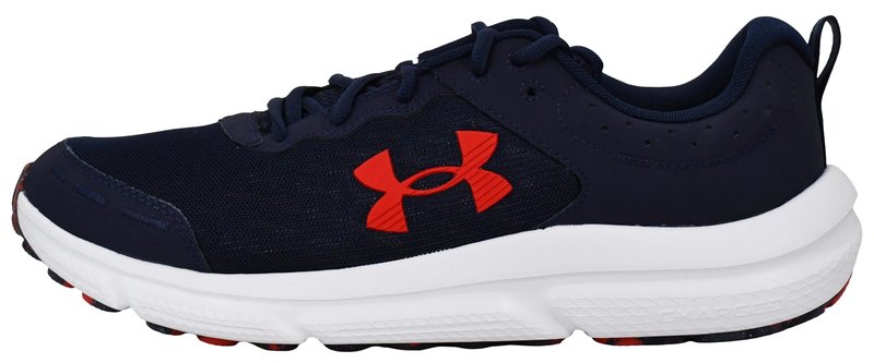 Under Armour Men's Charged Assert 10, (410) Midnight Navy/Midnight Navy/Red, 14, US