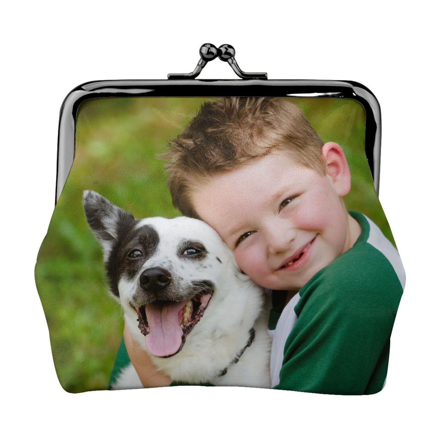 Custom Coin Purse Personalized Change Purse Design Your Photo Logo Name Change Purse Wallet Zipper Durable Cash Pouch Storage Bag for Women Gifts (Style 1)