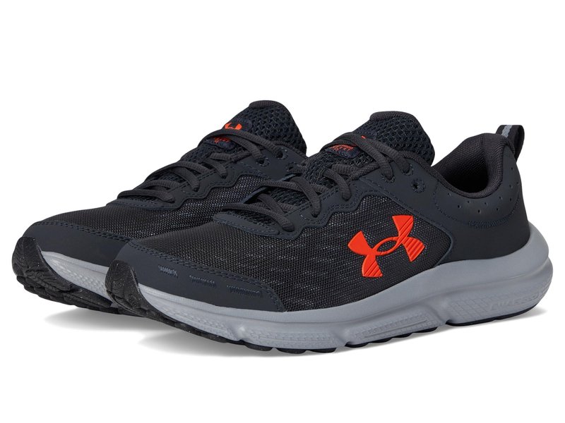 Under Armour Men's Charged Assert 10, (016) Anthracite/Anthracite/Ares Red, 13, US