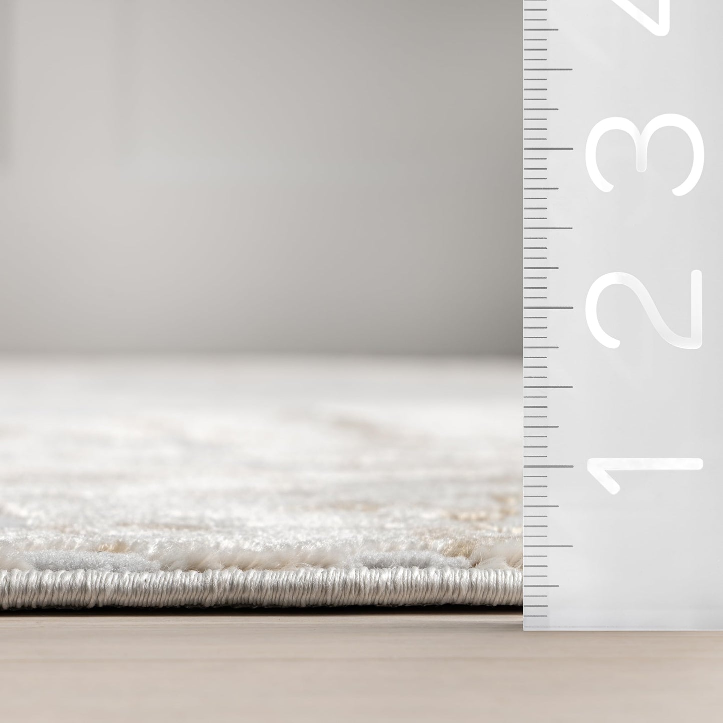 nuLOOM Chastin Modern Abstract Area Rug - 8x10 Area Rug Modern/Contemporary Beige/Grey Rugs for Living Room Bedroom Dining Room Kitchen