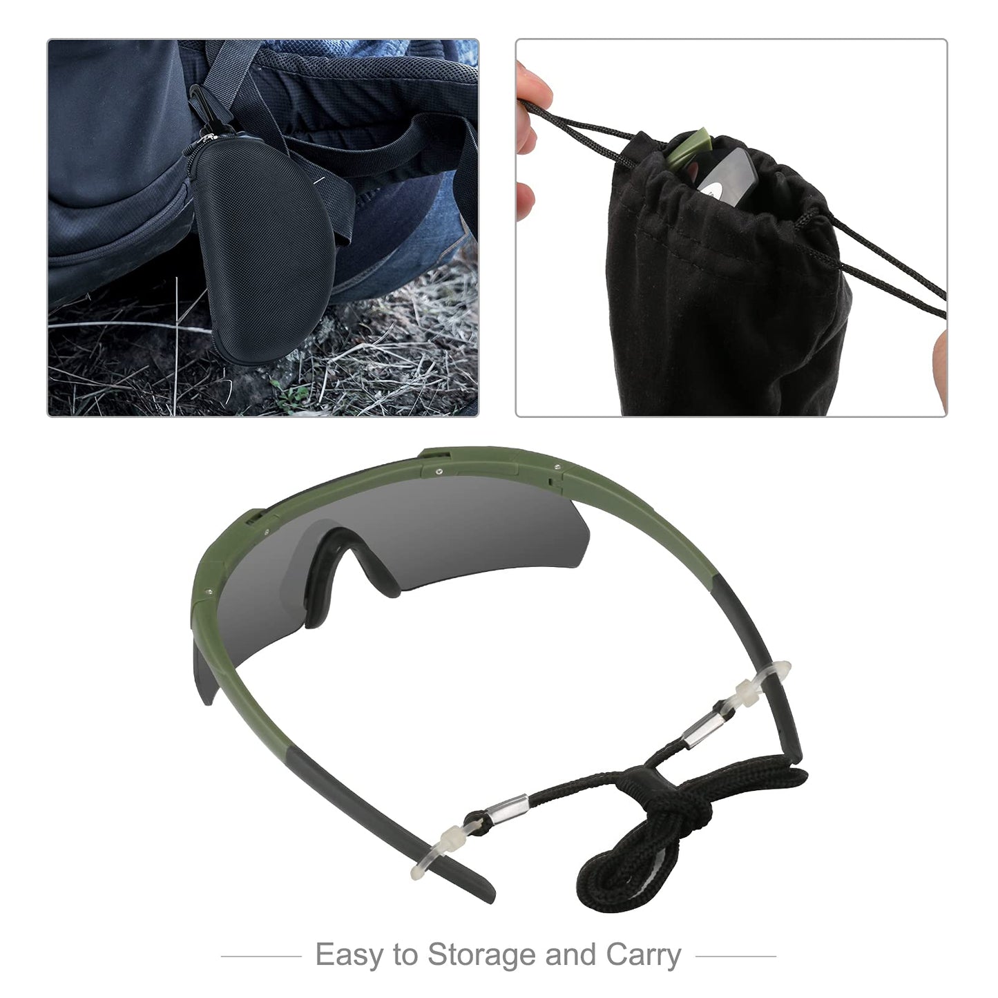 xaegistac Shooting Glasses Eye Protection for Shooting Range