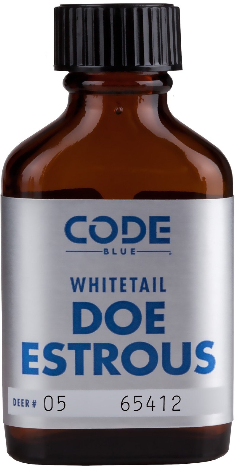 Code Blue Whitetail Doe Estrous – Premium Deer Attractant with Authentic Doe Scent to Lure Mature Bucks & Boost Hunting Success, 1 oz