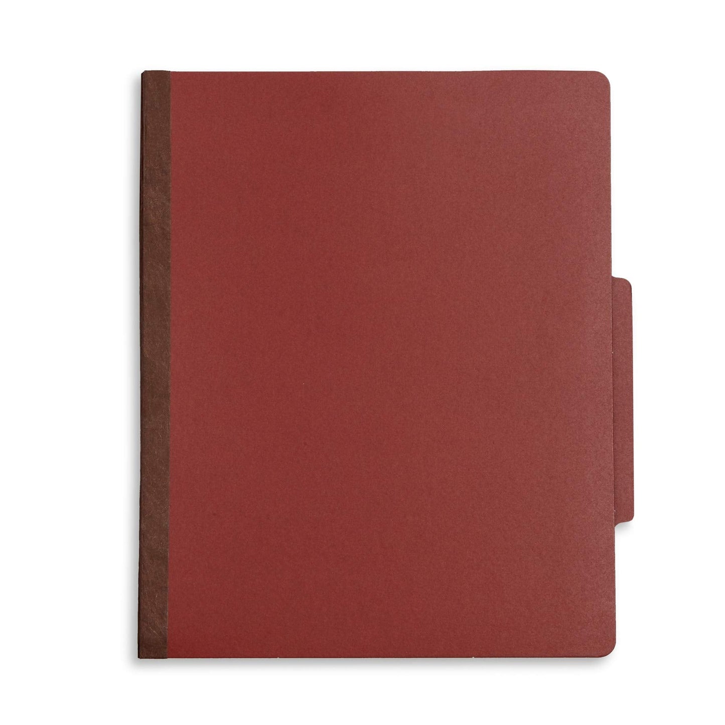 Blue Summit Supplies 10 Red Classification Folders, 3 Dividers, Letter Size with 2 Inch Tyvek Expansions, 8 Section Brick Red Classification Folder, 10 Pack
