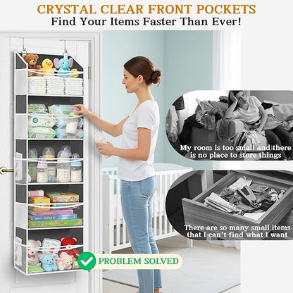 Ofiray-home 2 Pack Over Door Organizer