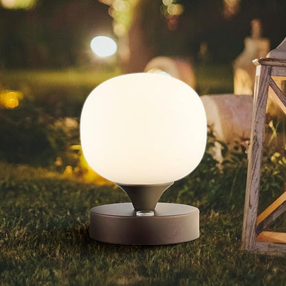 JONATHAN Y JYL7112A Owen 6.13" Bohemian Farmhouse Iron Rechargeable Integrated LED Table Lamp Contemporary Bedside Desk Lamp for Bedroom Living Room Office, Oil Rubbed Bronze/White