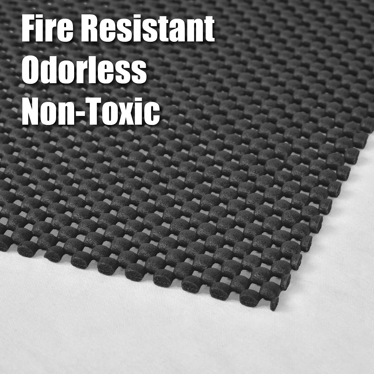 POWERTEC Non Slip Mat Anti Slip Mat, Heavy Duty Grip Mats, 24" x 48" Non Slip Pad Tool Mats for Workshop, Cabinet, Workbench Pad, Nonslip Drawer Shelf Liner, Woodworking Router - 2PK, 71014-P2