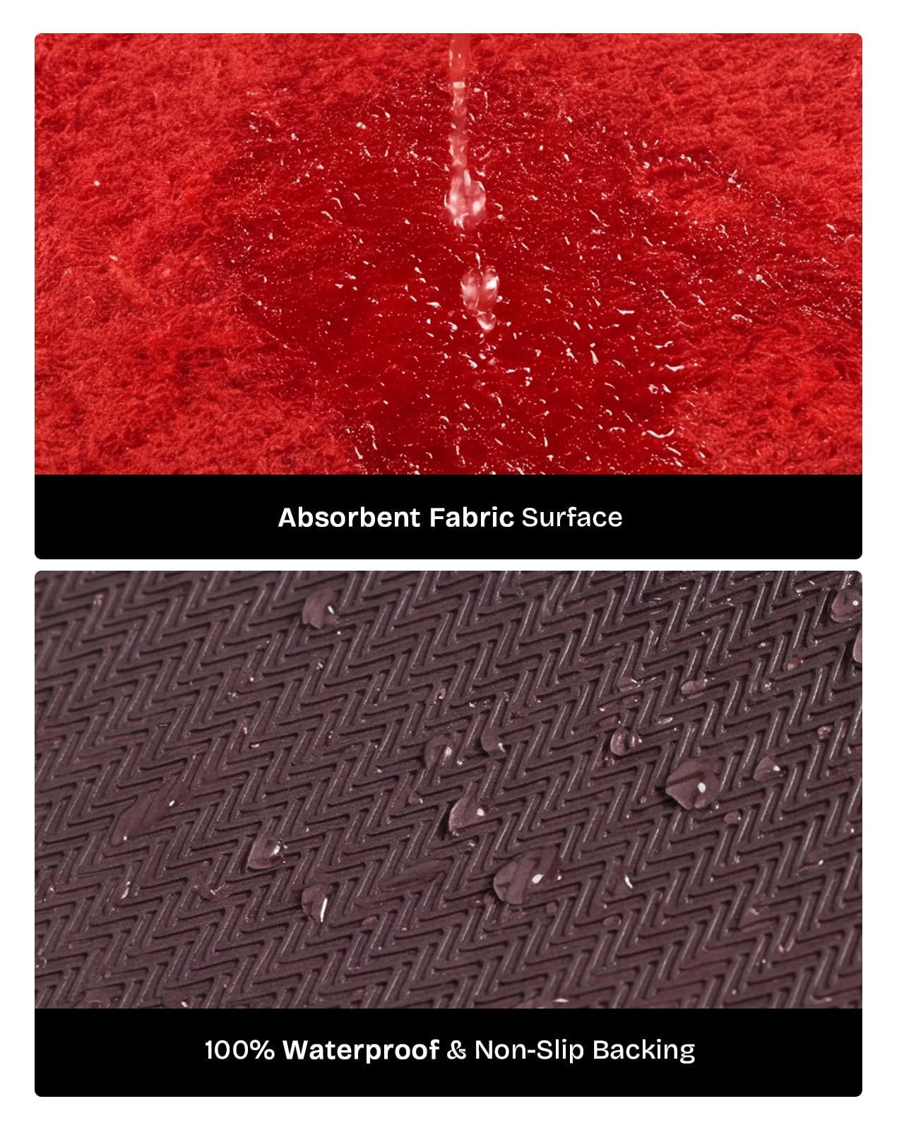 tixpol Red Carpet Runner 4x20 ft, Heavy Duty 450 GSM Thick Wedding Aisle Runner, No Tape Needed Event Red Carpet, Floor Runner for Ceremony, Hollywood, Grand Opening, Awards Night Entrance