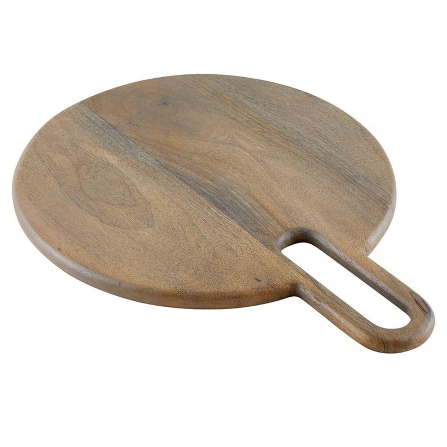 Santa Barbara Design Studio Mango Wood Charcuterie Boards Cheese Board Round Cutting Board, Medium, Natural