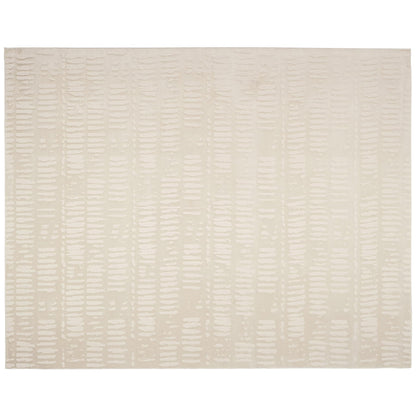 Revival Rugs Shell 8'x10' Area Rugs for Living Room Bedroom Dining Room - Washable, 100% Recycled, Oeko-TEX Certified, Modern, Medium Pile, Beige, Cream