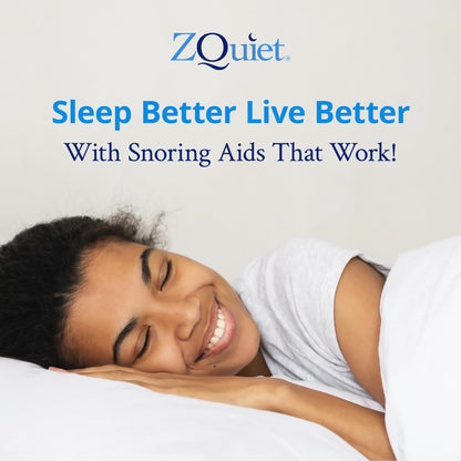 ZQuiet, Anti-Snoring Mouthpiece, Comfort Size #2, Single Refill, Blue Made in USA, BPA-Free, Medical-Grade Material