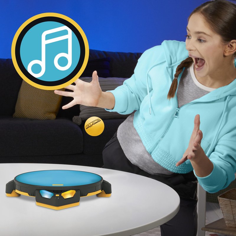 Rebounce Game | Indoor and Outdoor Electronic Action Game for Kids, Teens, and Adults | Ages 8+ | 2 to 6 Players | 10 Mins. | Family Travel Games