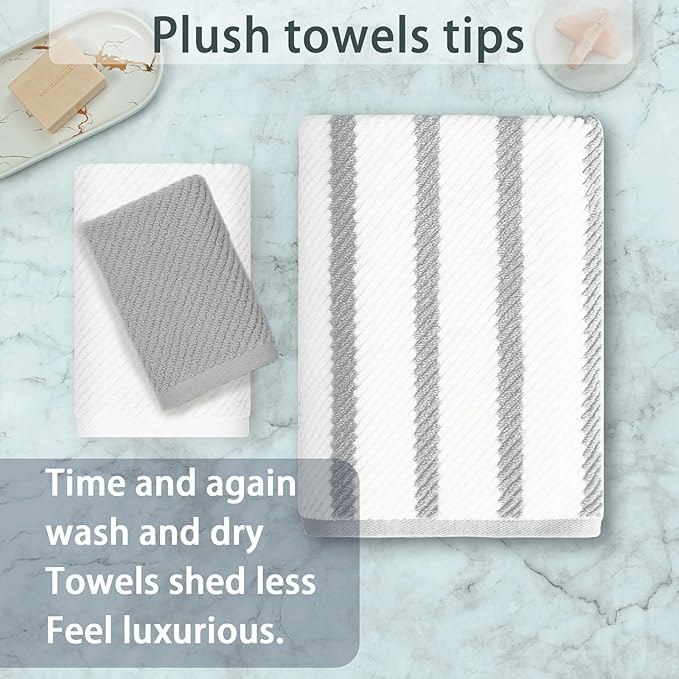 VOOVA & MOVAS Towel Set for Bathroom