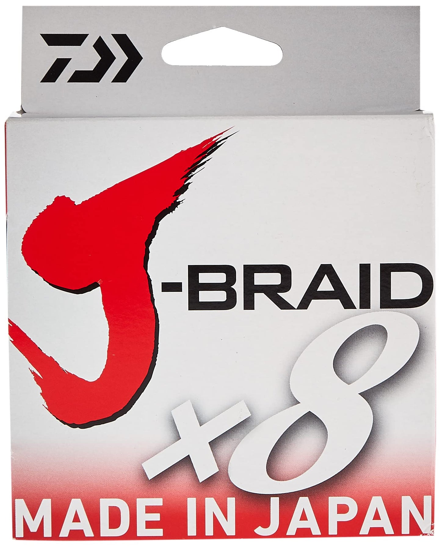 Daiwa J-BRAIDX8, Filler Spool, Chartreuse, Mono Dia.= 8lb.