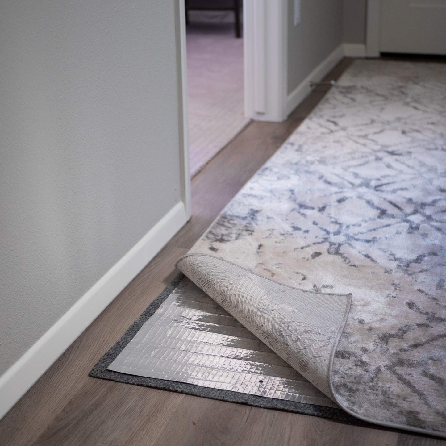 RugHeat Portable Heated Floor Mat, Runner (22x89 inches) Fits Under a 2'x7.5' Runner - Under-Rug Pad for Runner Next to Couch, Heated Rug, Electric Radiant Floor Heater for Area Rugs, Heating Mat