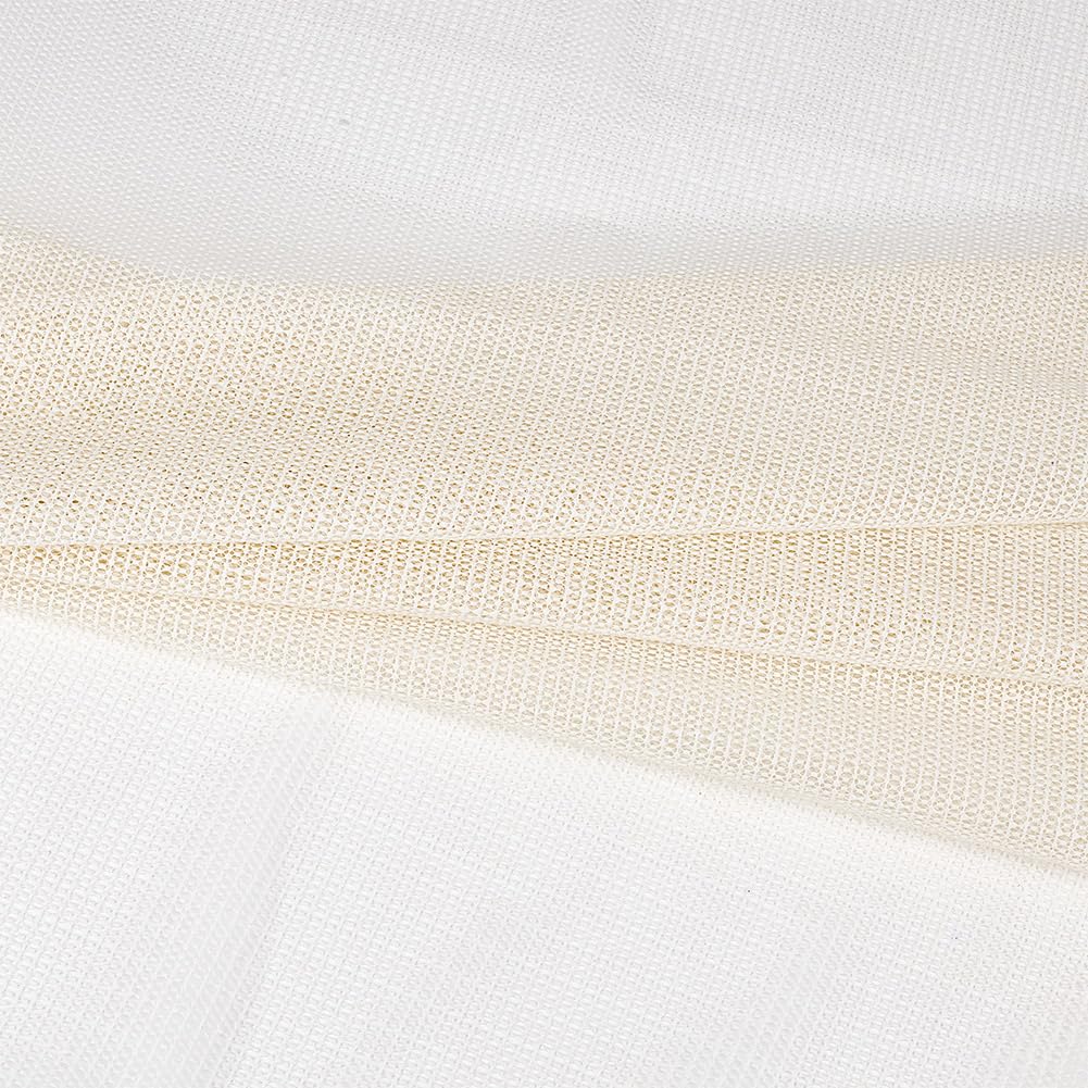 OLYCRAFT 78x59 Inch White Anti-Skid Rug Pad Table Mat Gripper 0.2mm Thick Rectangle Anti Slip Tablecloth Underlay Pad Non Slip Rug Pads for Household Carpet Mattress Floor Mat