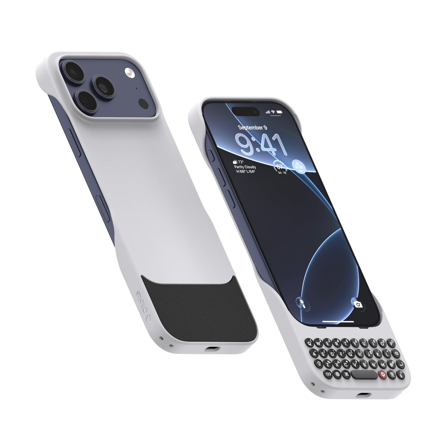 Clicks Keyboard Case for iPhone 17 Pro Max - Smoke