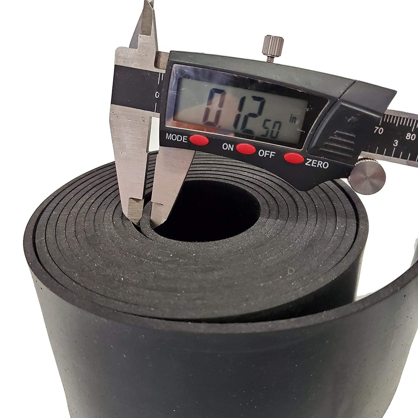 jxgzyy Solid Rubber Sheet Roll 118"x40"x1/8" (0.125") Heavy Duty Rubber Flooring Roll Workbench Mat Neoprene Rubber Sheet for Workshop Garage Gym