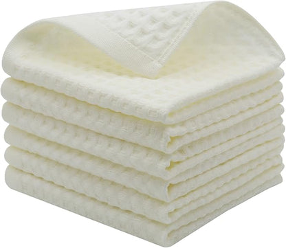 Mia'sDream Cotton Waffle Wash Cloths