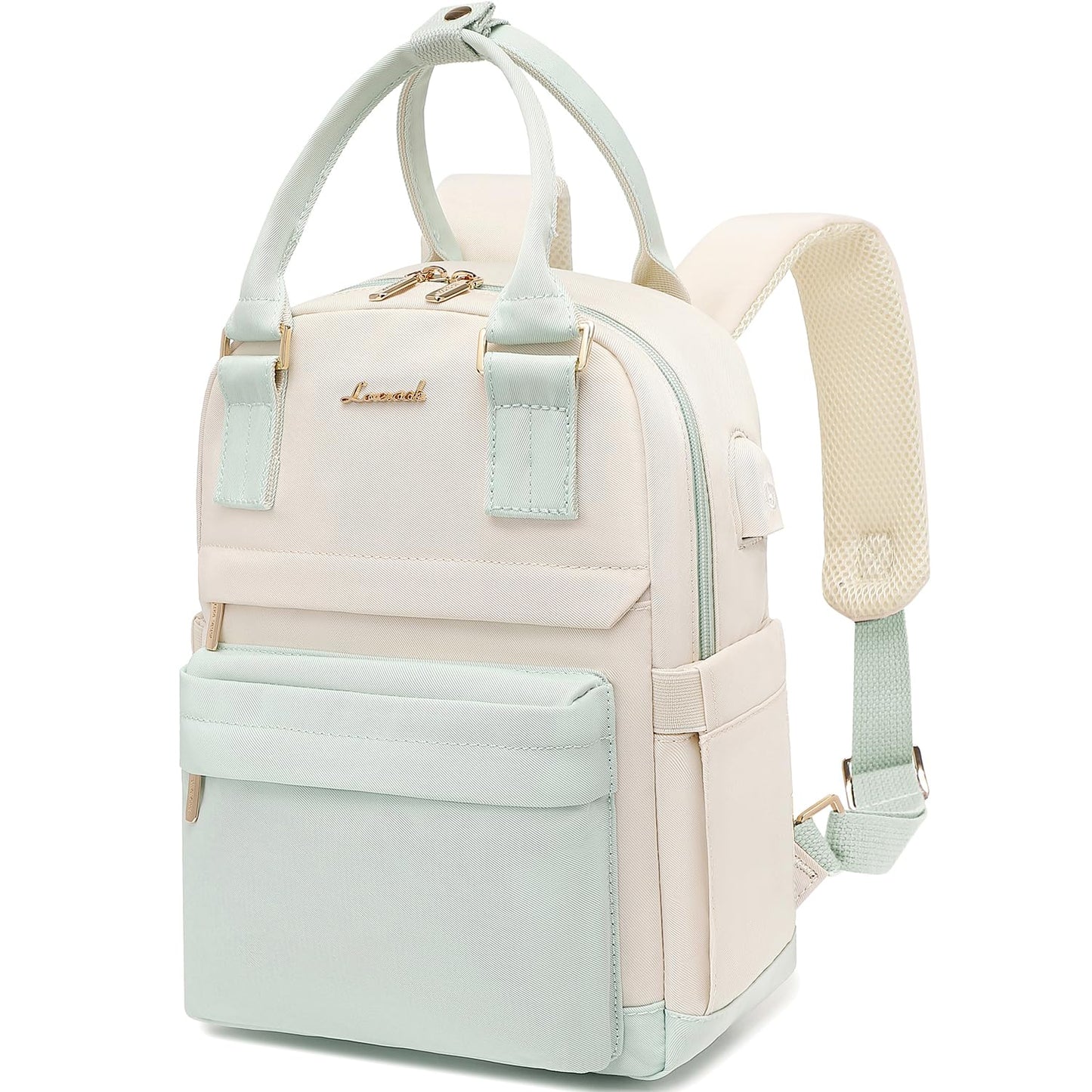 LOVEVOOK Mini Backpack for Women Stylish Waterproof Backpack Purse with USB Port, Cute Daypack for College Travel Party