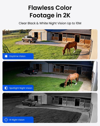 REOLINK 2K 4G LTE Cellular Security Camera Wireless Outdoor, Built-in SIM Card, 360° Pan-Tilt & Auto Tacking, No WiFi Solar Powered, Color Night Vision, Smart AI Detection, Go PT S Lite+Solar Panel