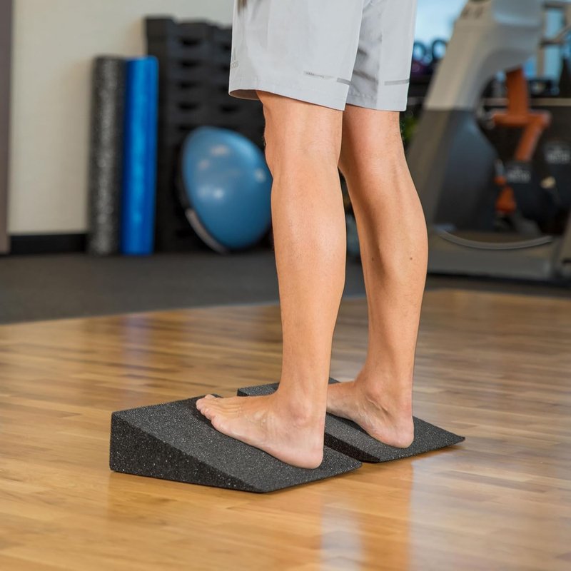 OPT Slant Boards - Foam Wedge Incline for Calf & Ankle Rehab | Stretching Equipment for Achilles, Plantar Fasciitis & Shin Splints
