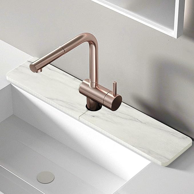Stargaz Faucet Mat For Kitchen Sink，Sink stone quick dry around faucet