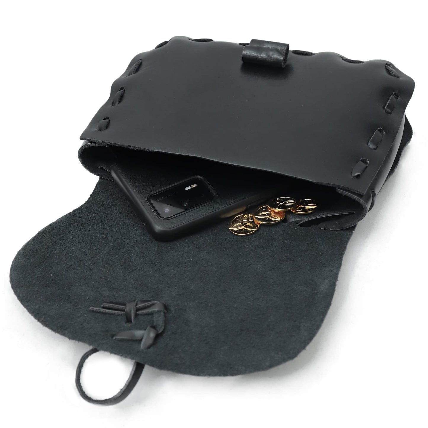 Medieval Waist Pack Vintage Belt Pouch Waist Bag LARP Renaissance Costume Accessories for Women Men
