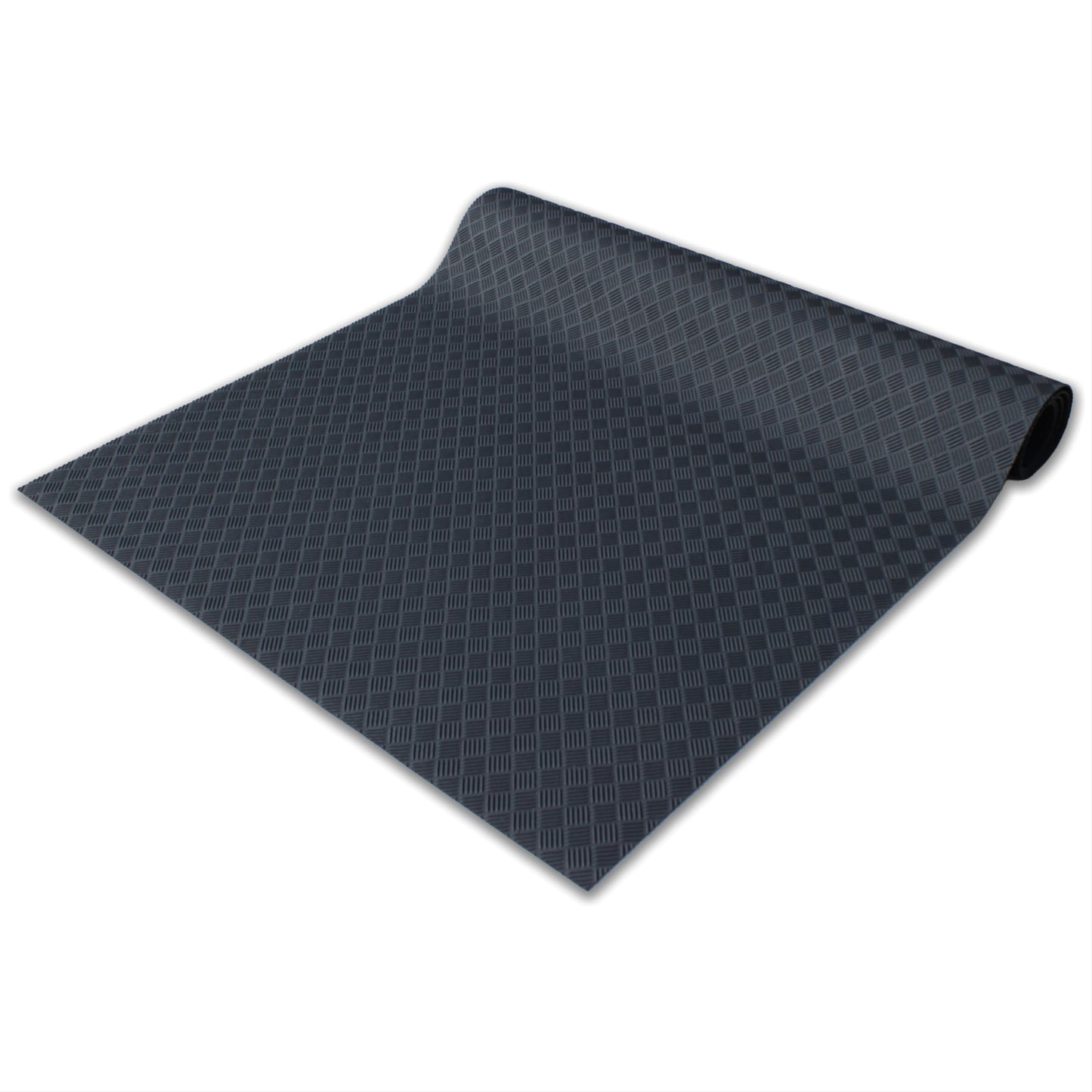 EnviroFlex VanDeck Universal Fit Cargo Van Floor Liners - 4mm x 60" W x 123" L Deck Plate - Heavy Duty, Cut to Fit Rubber Floors, Protect Floors