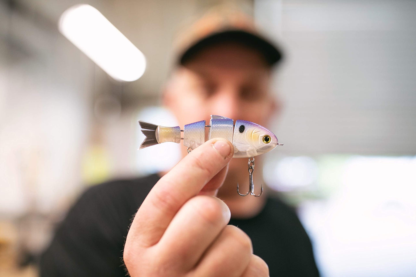 Catch Co Mike Bucca's Baby Bull Shad Swimbait 3.75" 1/2 oz Gizzard Shad