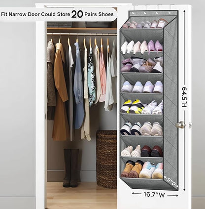 SLEEPING LAMB Over The Door Shoe Organizer
