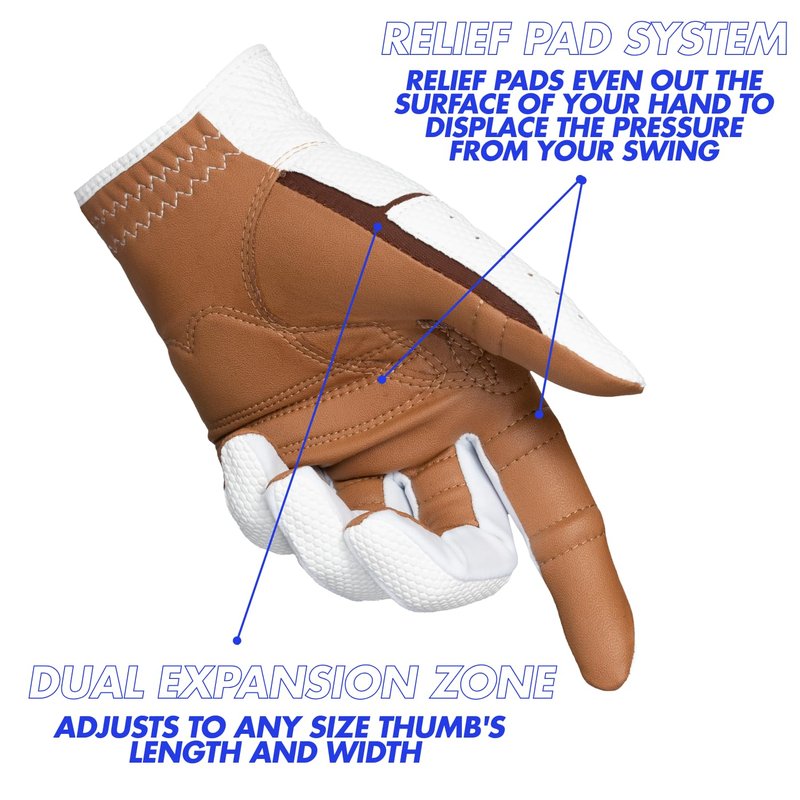 Bionic Women's RelaxGrip 2.0 DX Golf Glove, Right Hand, X-Large