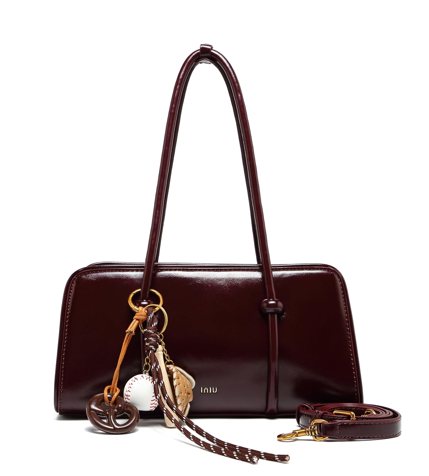 RTPRTP Brown Purse for Women, Small Faux Leather Top Handle Handbag with Crossbody Strap, Retro Satchel Shoulder Bag for Everyday Work and Going Out (brown)