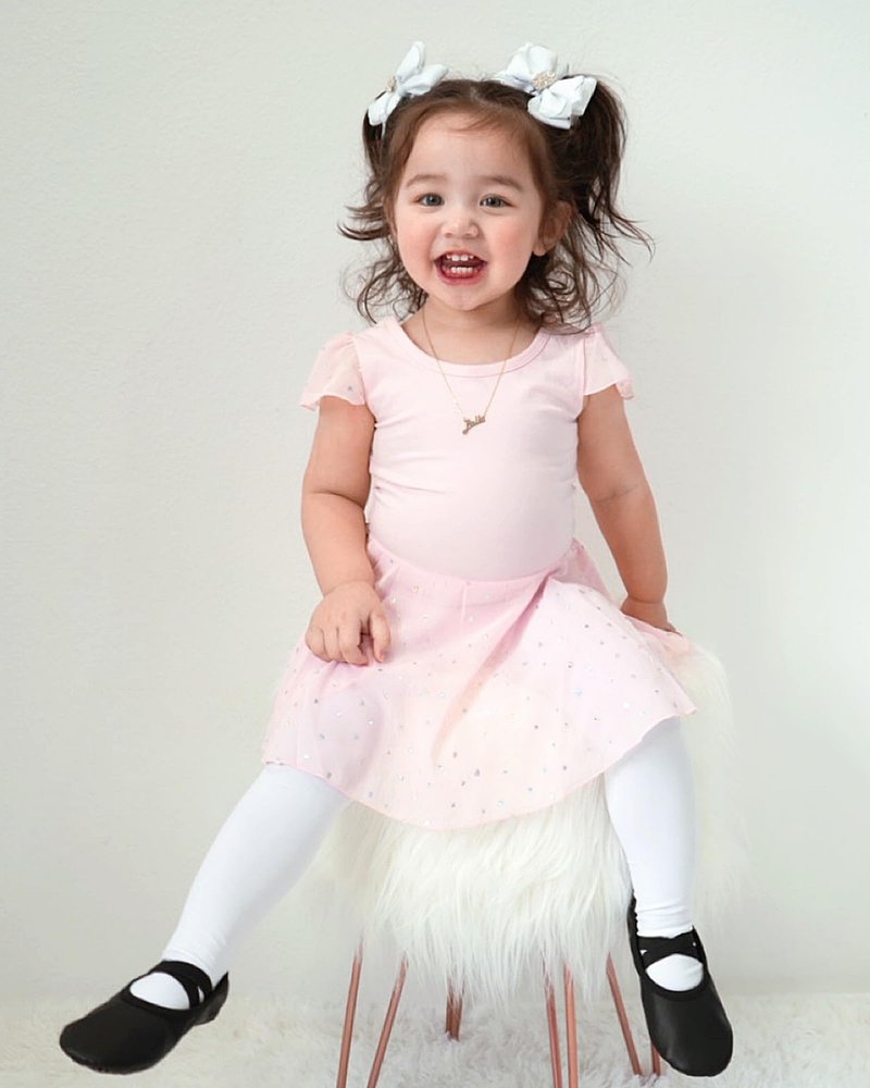 Stelle Girls' Ultra Soft Pro Dance Tight/Ballet Footed Tight(Toddler/Little Kid/Big Kid),2BP+WT,M