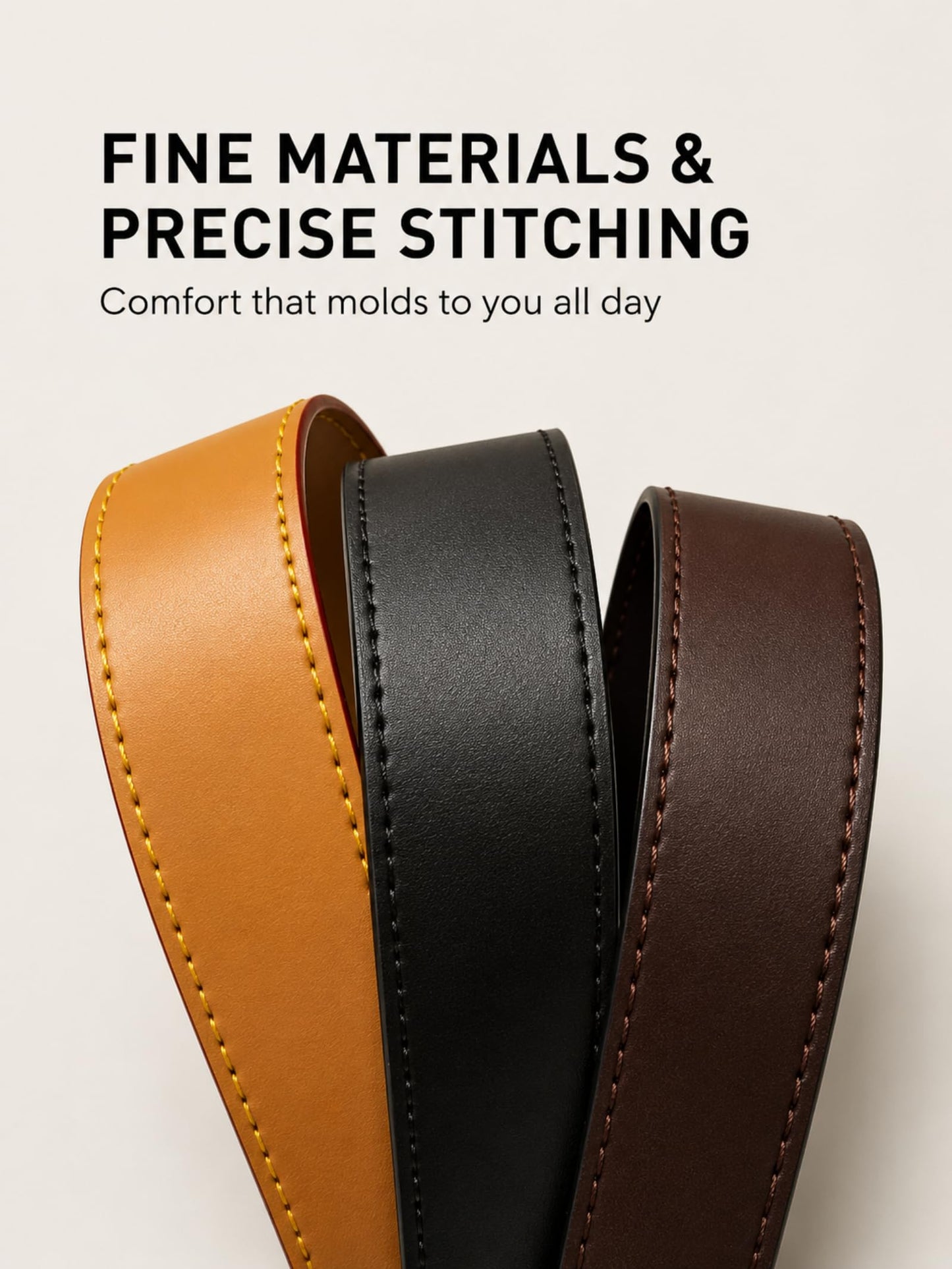 LOFZAR Wide Vachetta Leather Replacement Bag Strap, Fits Neverfull PM/MM/GM Graceful and More (25.5" L, Dark Brown)
