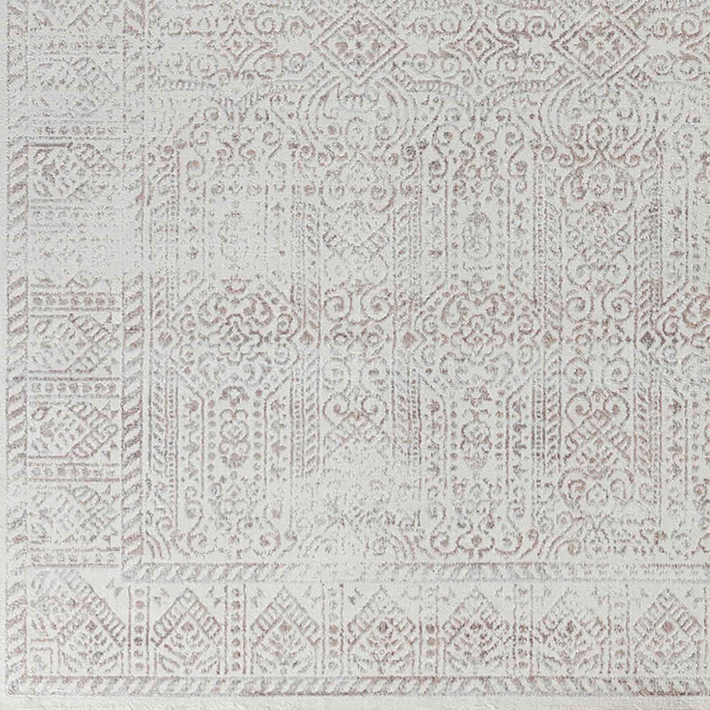Livabliss x Galey Alix Myrtle Avenue VI Vintage Moroccan Area Rug, 6'7" x 9' (7' x 9'), Olive
