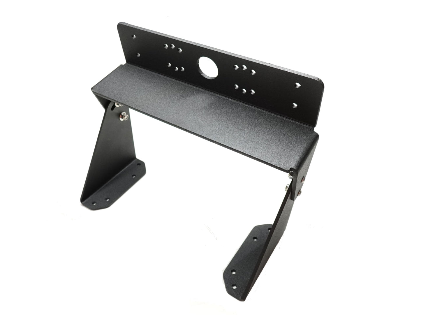 Baldwin Iron Works Universal Dual Graph to Graph Fish Finder Mount-Made in USA- Compatible with Garmin/Lowrance/Humminbird and More (8" H) (Dual Graph Mount)