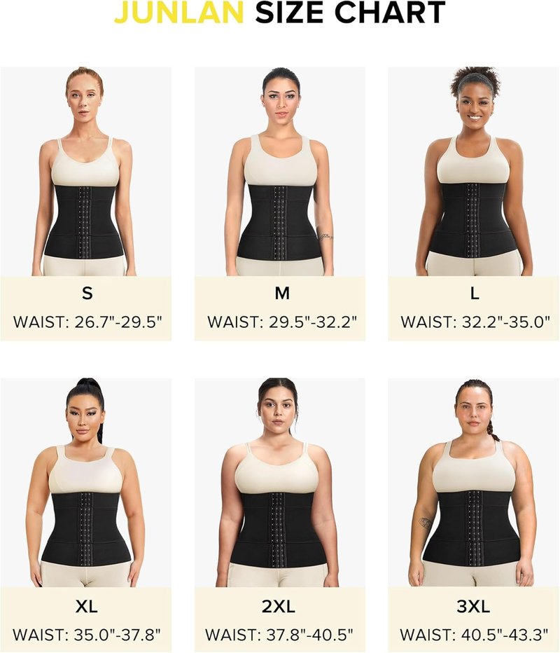 Waist Trainer for Women - Tummy Control Shapewear Body Cincher | Segmented Design for Enhanced Shaping