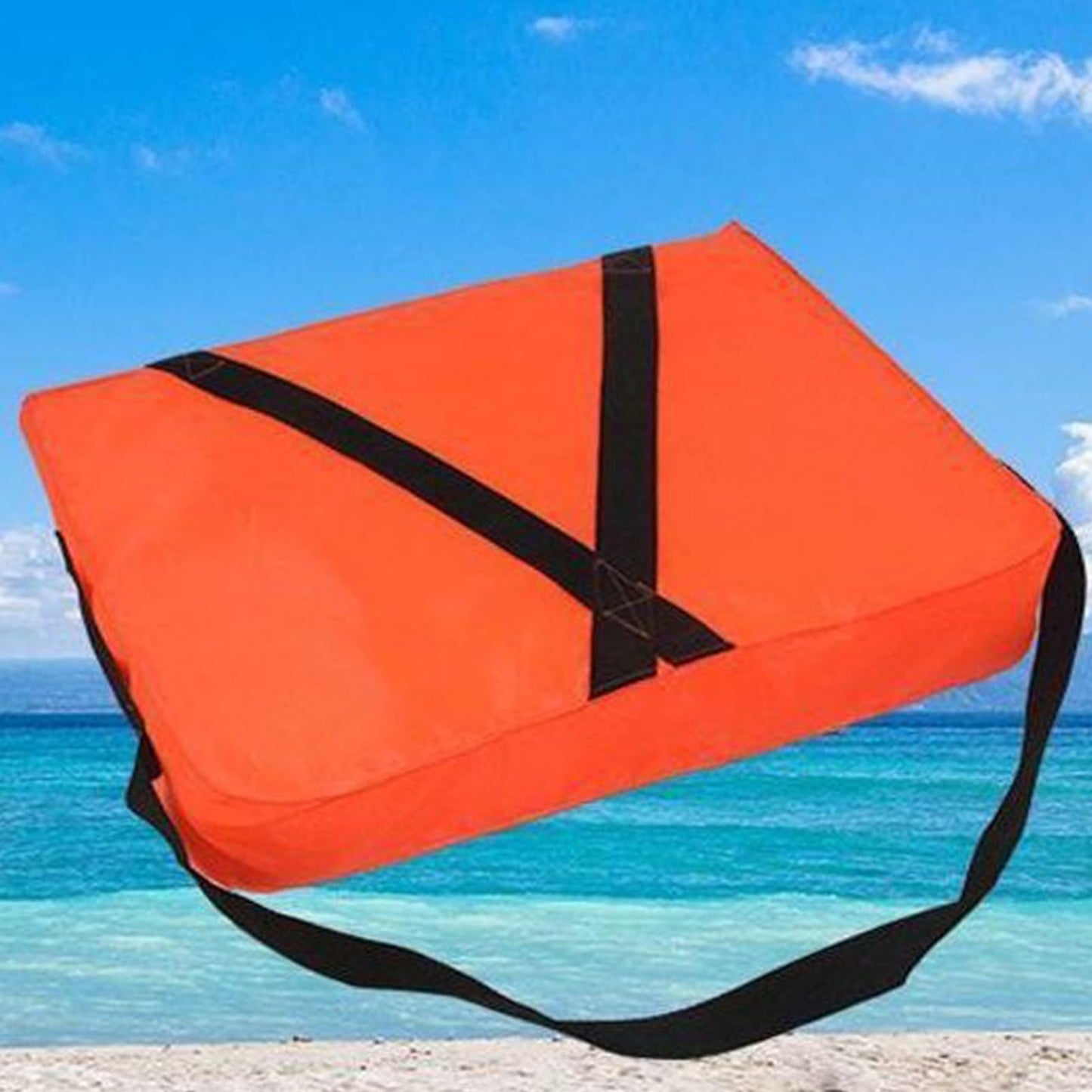 Boat Cushions Flotation, Floating Rescue Gear, Life Preserver with Strap Rescue Device, for Swimming Marine Pool Paddle Board