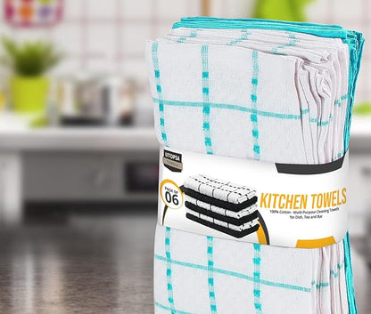 Utopia Towels - Kitchen Towels 6 Pack, 15 x 25 Inches, 100% Ring Spun Cotton
