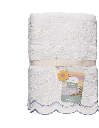 Peri Home 2 Piece Bath Towel Set, 500 GSM, 100% Cotton Towel